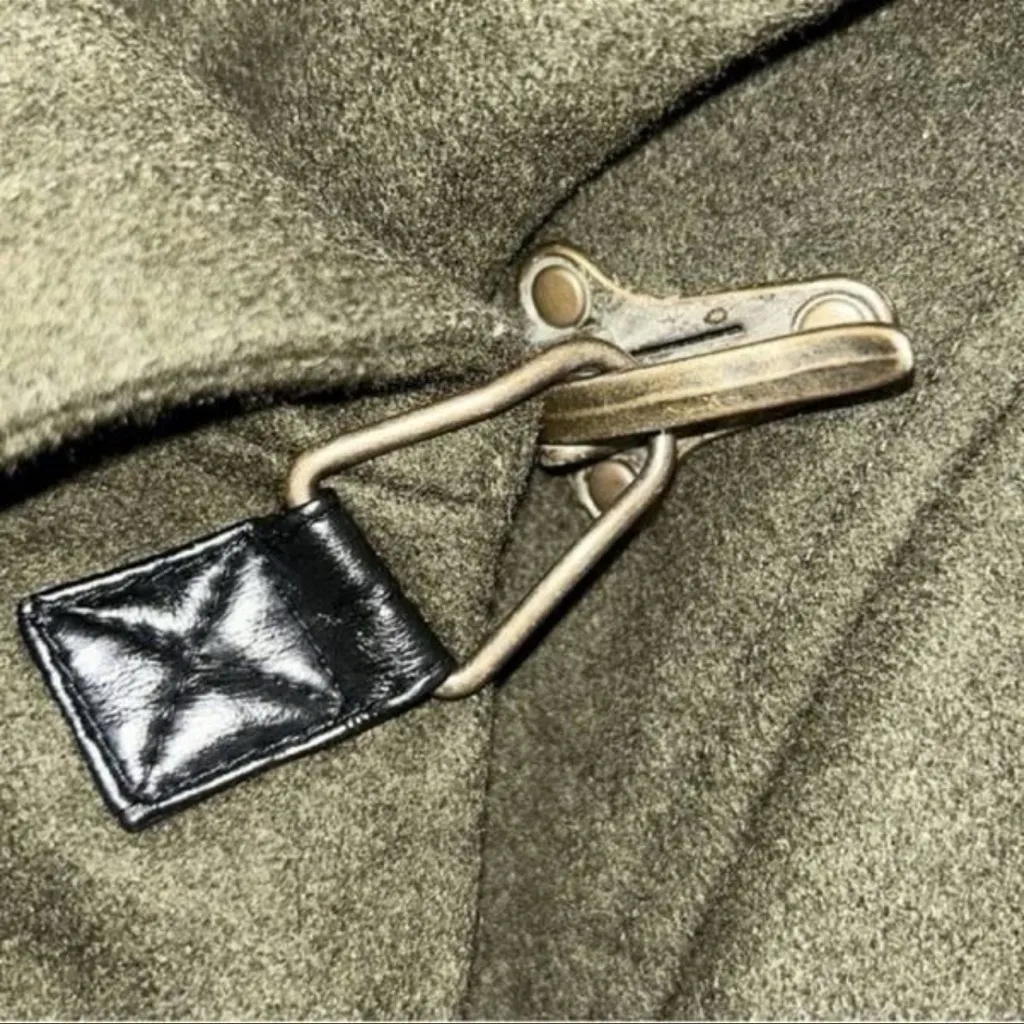 Sam Edelman  Olive Green Wool Blend Jacket(Size Small) - Image 4