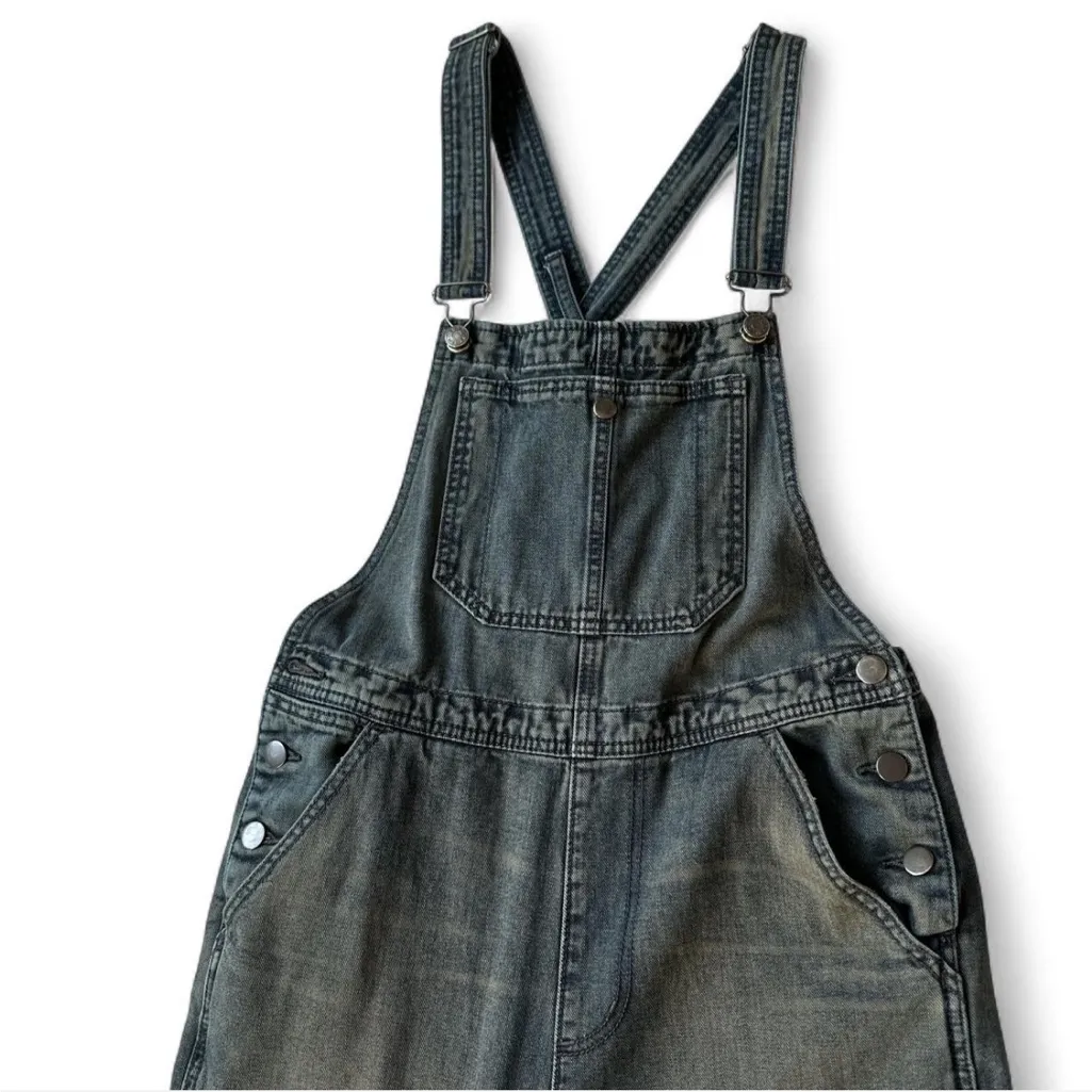 BDG  dark wash overalls - Image 8