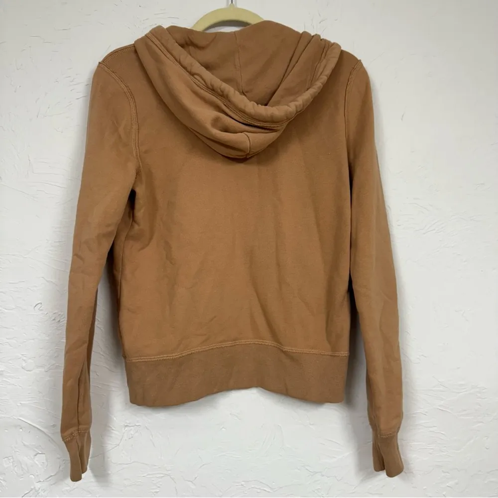 Abercrombie & Fitch Brown Logo Full Zip Hoodie Sweatshirt Women’s XS Casual - Image 10
