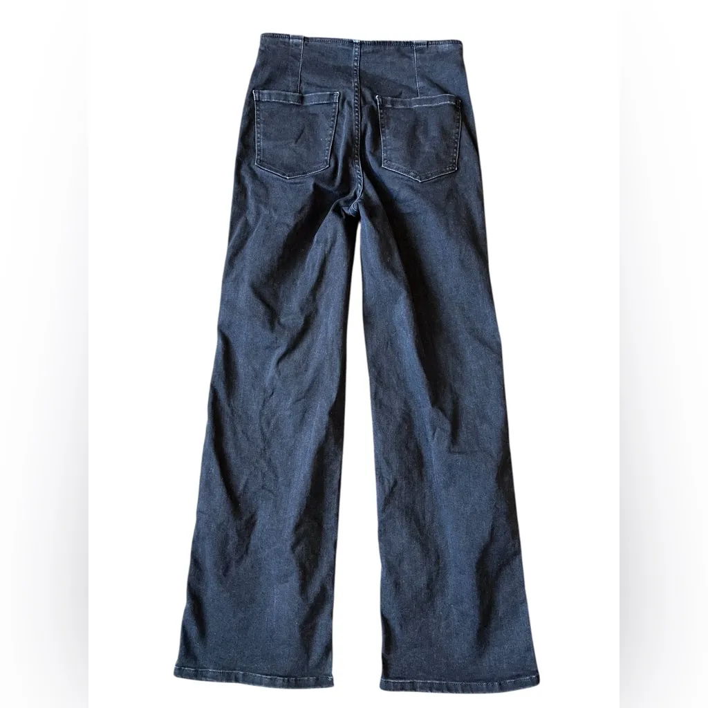 We The Free Women’s Low Rise Wide Leg‎ Black Jeans Size 26 - Image 3