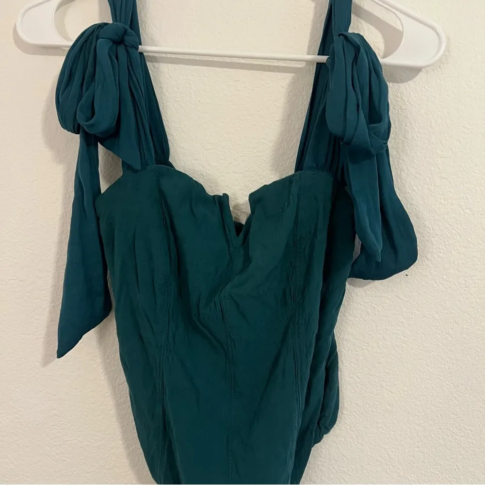 Free People Lola Green Bodysuit - Image 3