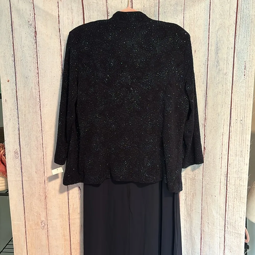 NWT Alex Evenings Sequin Mock Two-Piece Gown with Jacket - Image 13