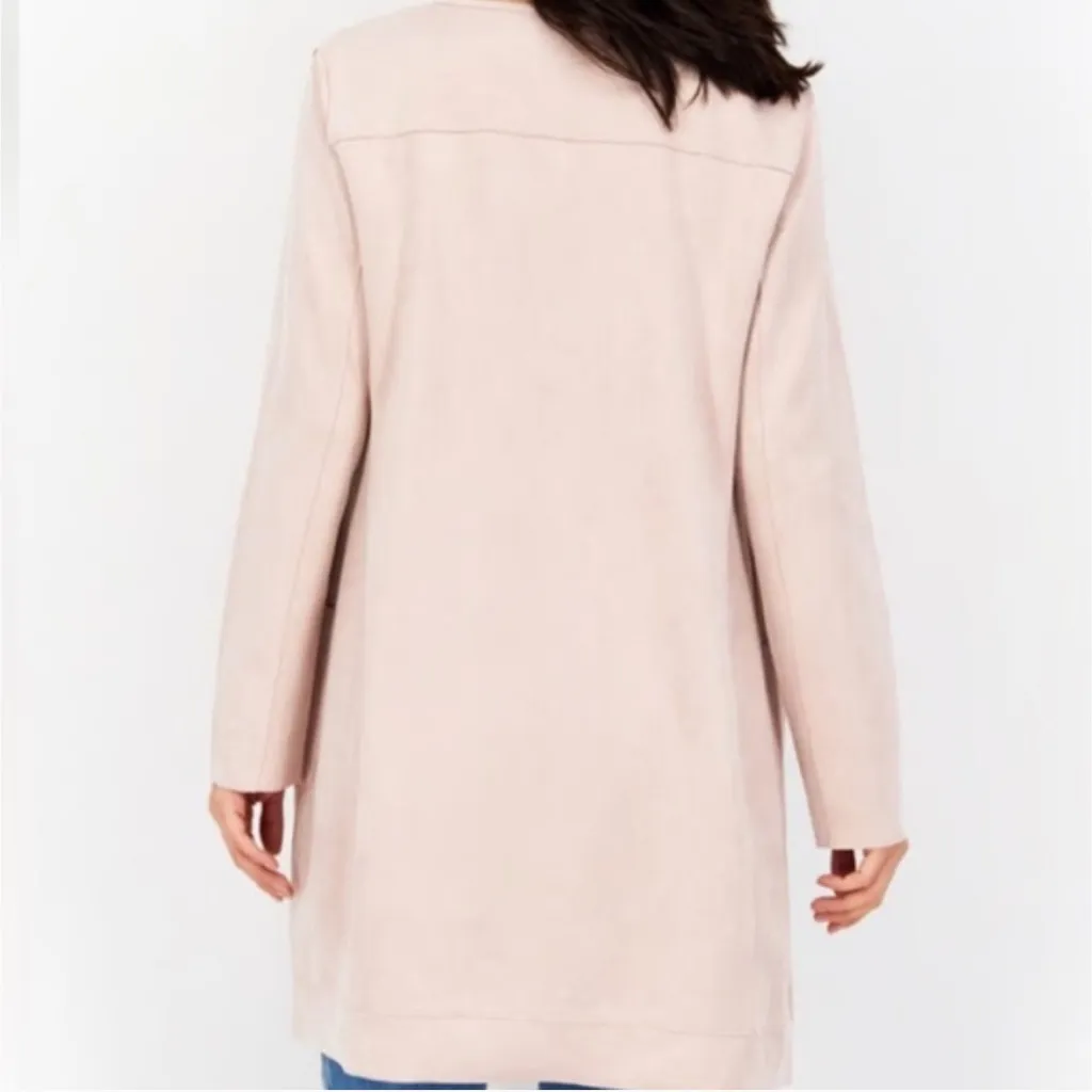 Carmen Marc Valvo Dusty Rose Women's Lightweight Duster Jacket - Image 5