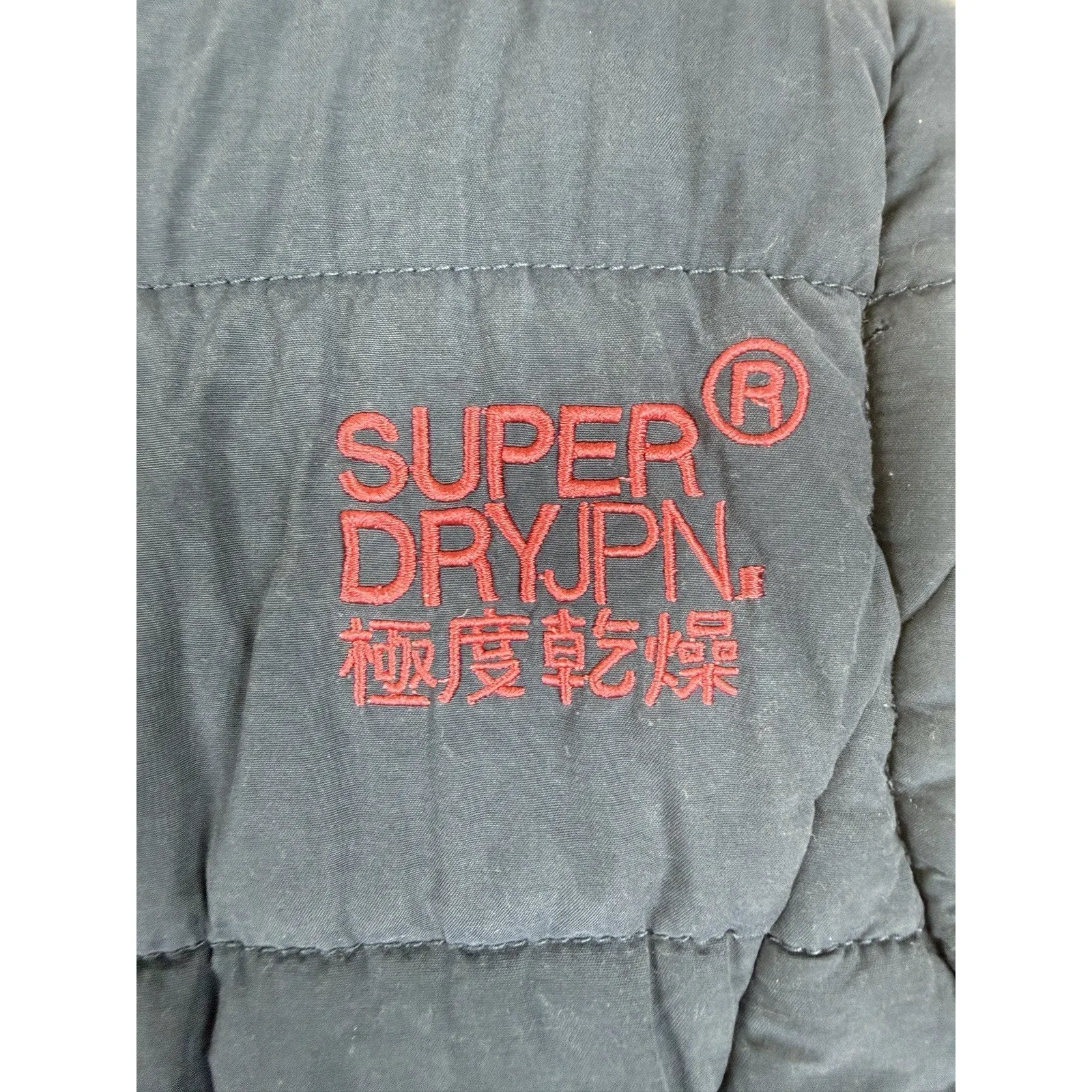 Superdry Blue Padded Gilet Women’s Size S Full Zip Casual Outdoor Vest - Image 8