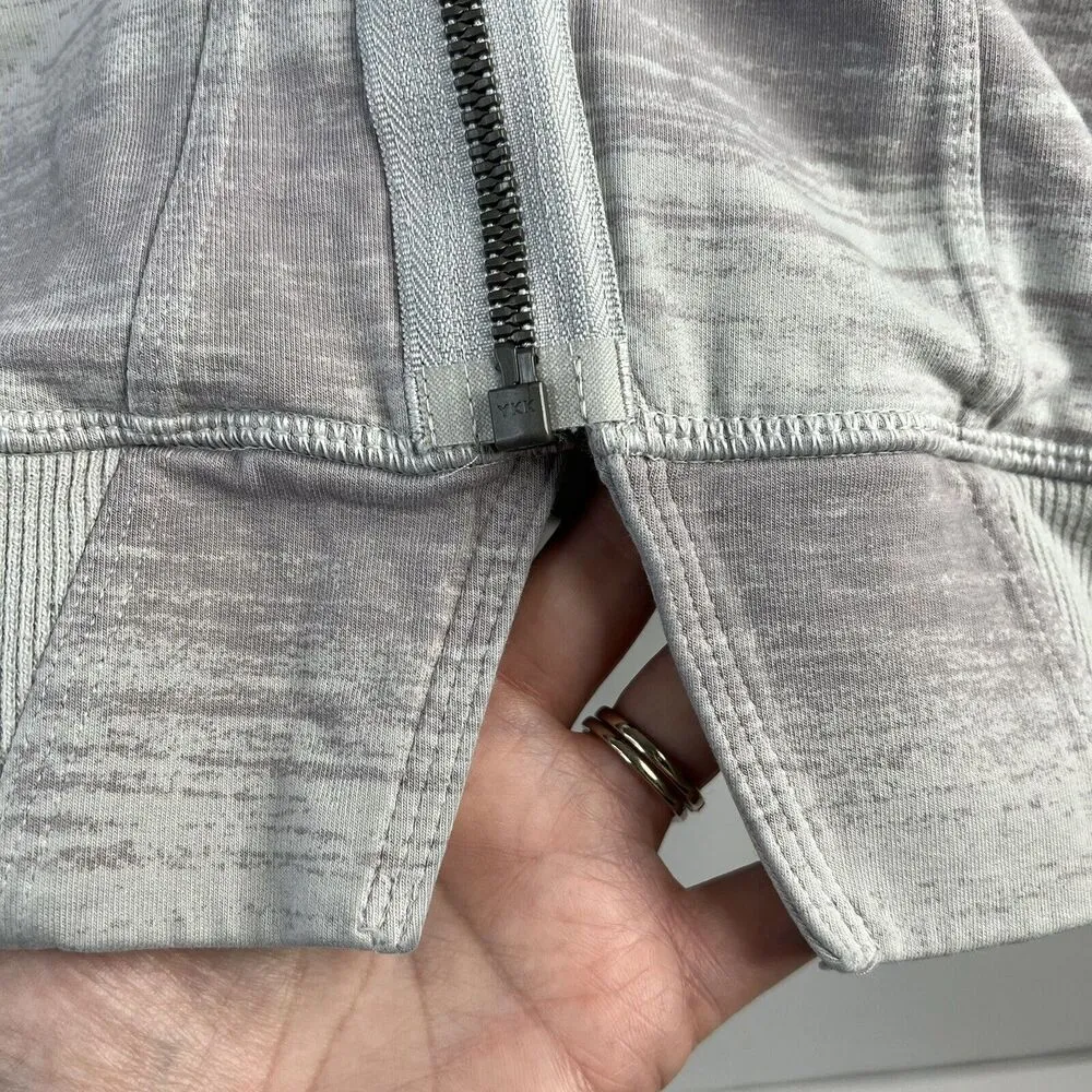 Lululemon 6 Mula Bundle Wrap Righteous Stripe Silver Spoon Stretch French Terry - Image 8