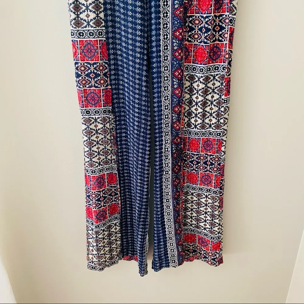 Lucy Love Pull On Pants Red/Blue Sz XS - Image 3