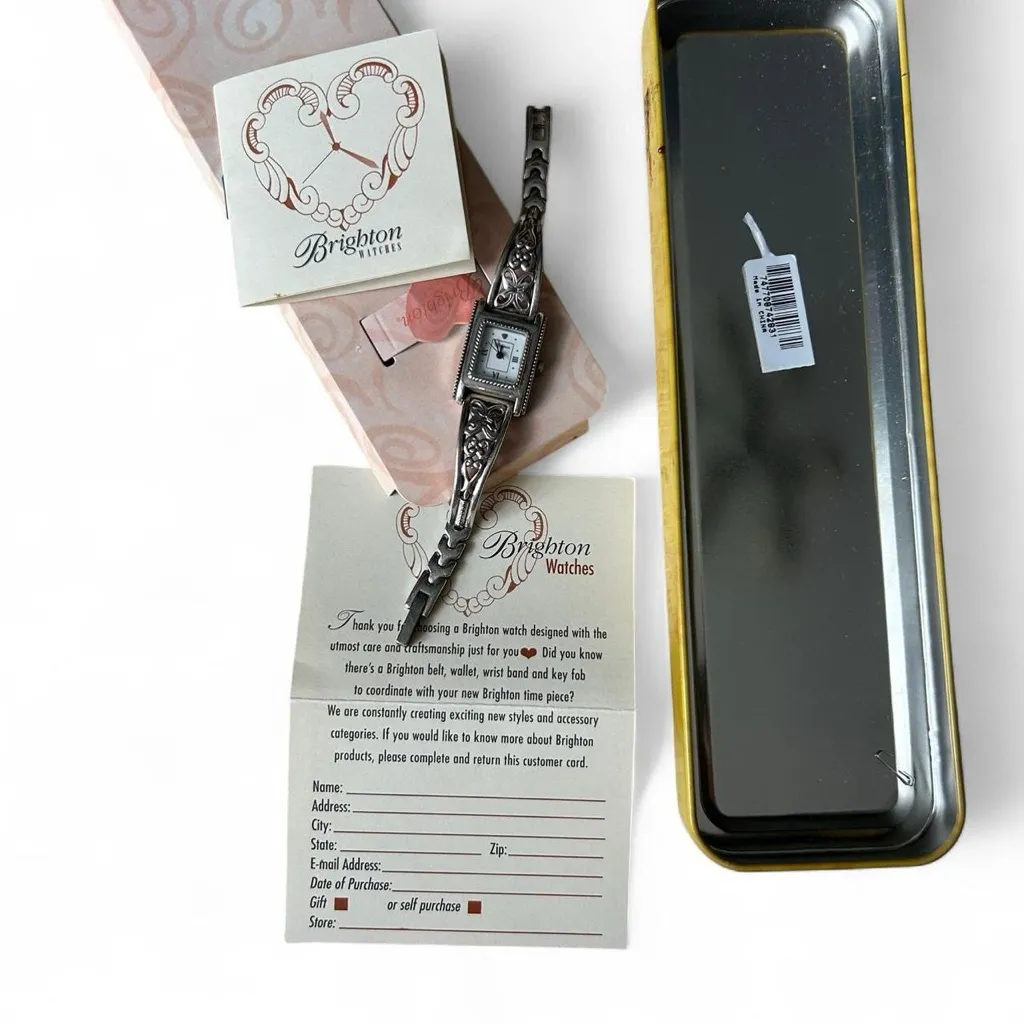 Vintage Brighton “Hamilton” Watch + Original Tin Case – Timeless Style - Image 3