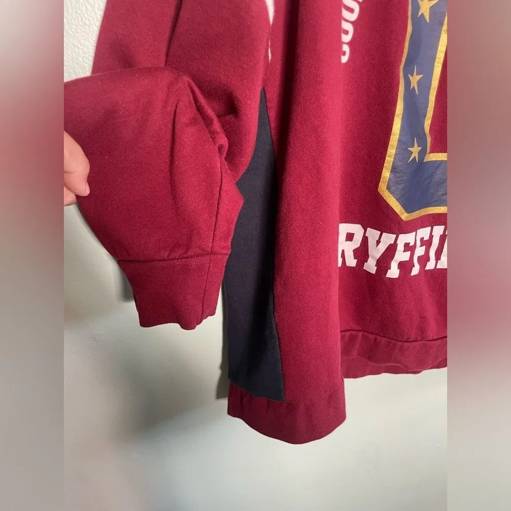 Wizarding World Harry Potter Kids Gryffindor Maroon Long Sleeve Sweatshirt 3XL Pink - Image 4