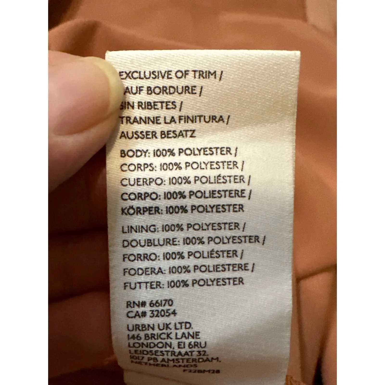 BHLDN Piper Sedona Satin V-Neck Gown | Size 8 | NWT - Image 11