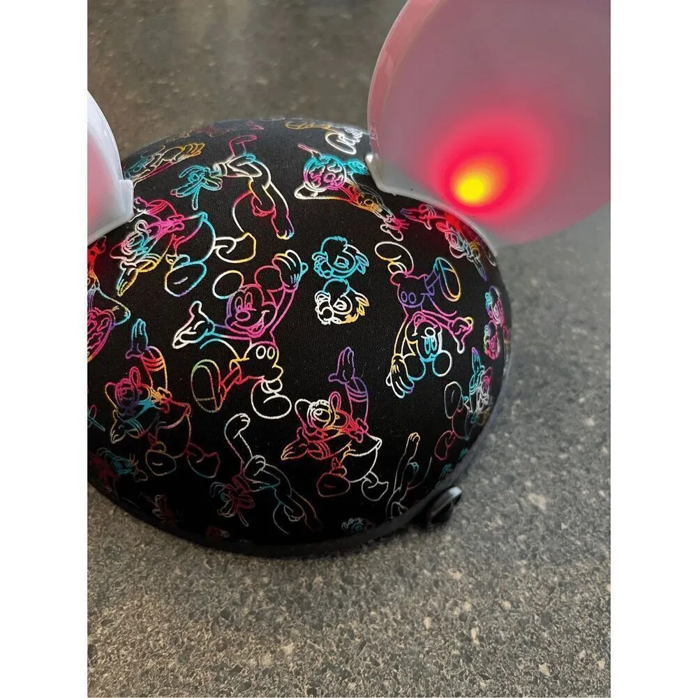 Disney Parks World of Color Mickey Mouse "Glow With The Show" Light Up Ears Hat - Image 9