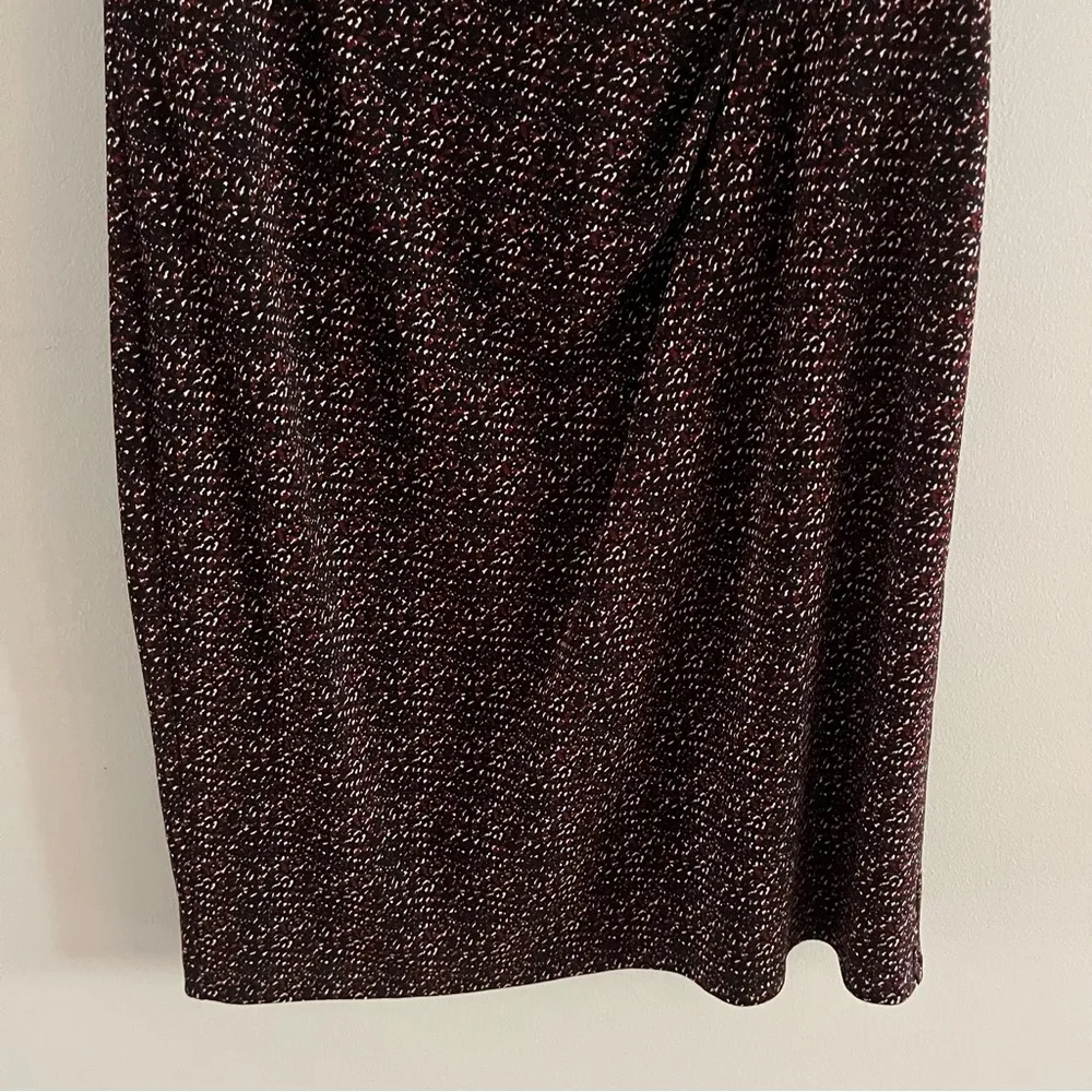 Ann Taylor Women’s Dress Sleeveless Sheath Ruched Waist Fully Lined Size 12 - Image 4