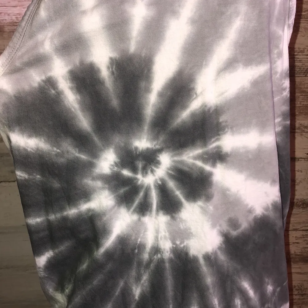 Paperback tie dye tank top gray and white top swirl tie dye size small s…​ - Image 2