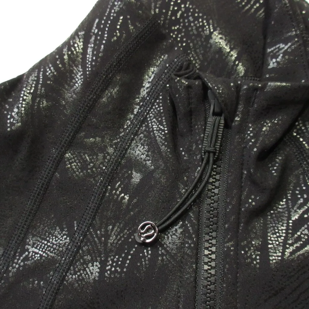 NWT Lululemon Define Jacket *Shine in Acclimatize Black Black Foil 4 - Image 3