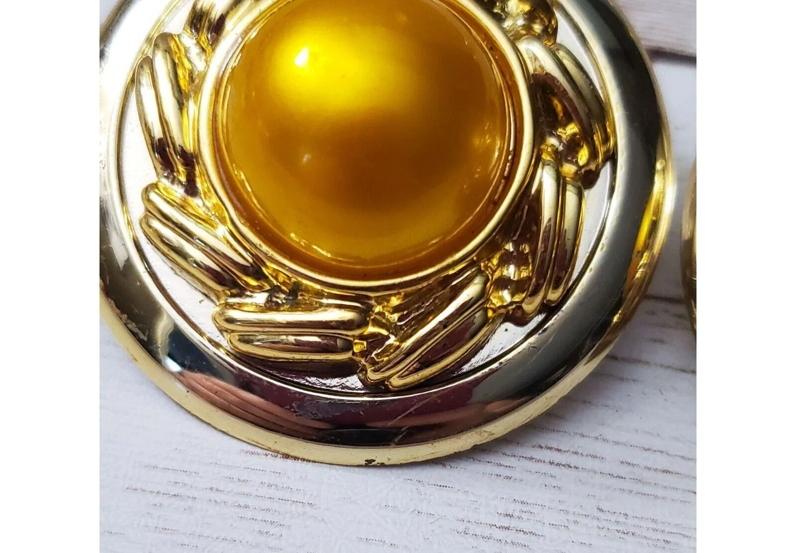 Vintage Clip On Earrings - Image 3