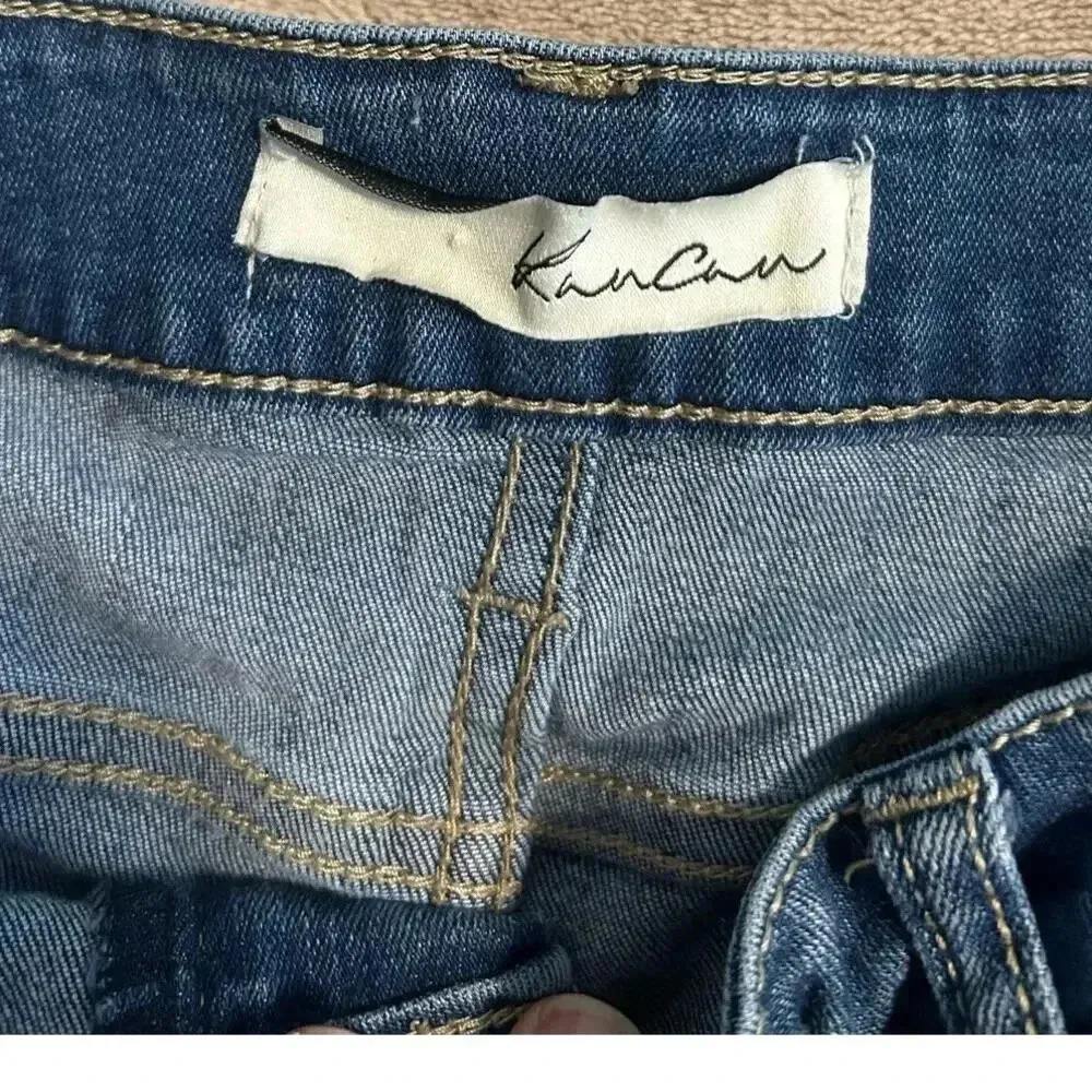 KanCan Denim Cutoff Shorts Size Large 30 - Image 4