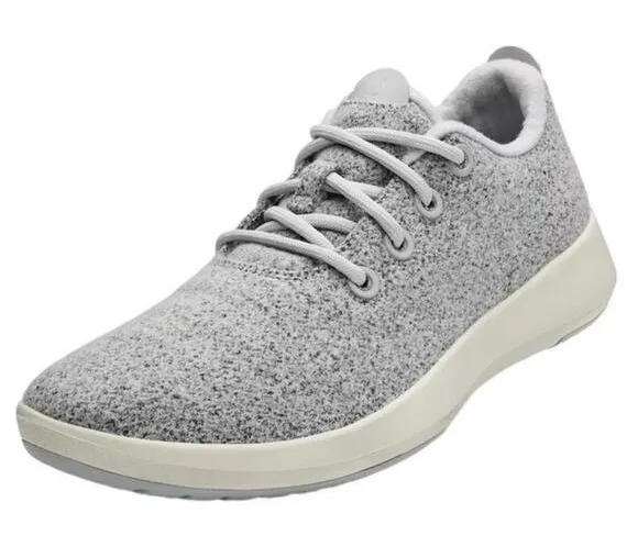 Allbirds Women's Wool Runner Mizzles Light Grey Merino Wool Women Size 8 - Image 1