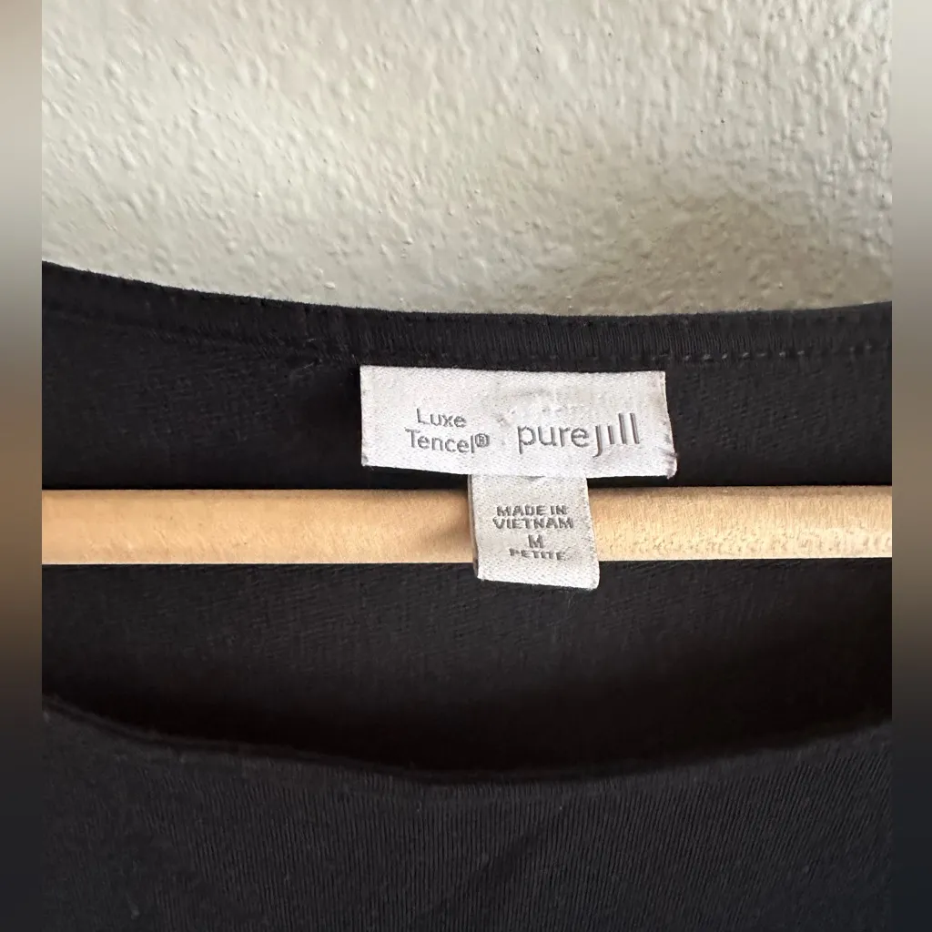 PURE JILL Dress. Black Size undefined - Image 4