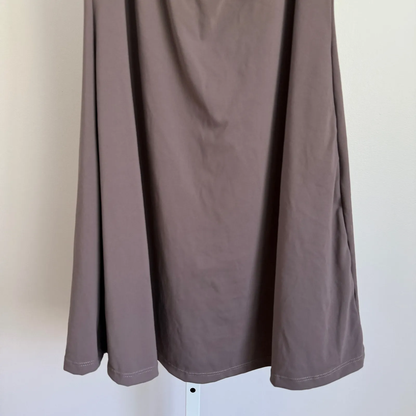 QINSEN sz‎ L Gray Fitness Tennis Athletic Mini Dress Size L - Image 4