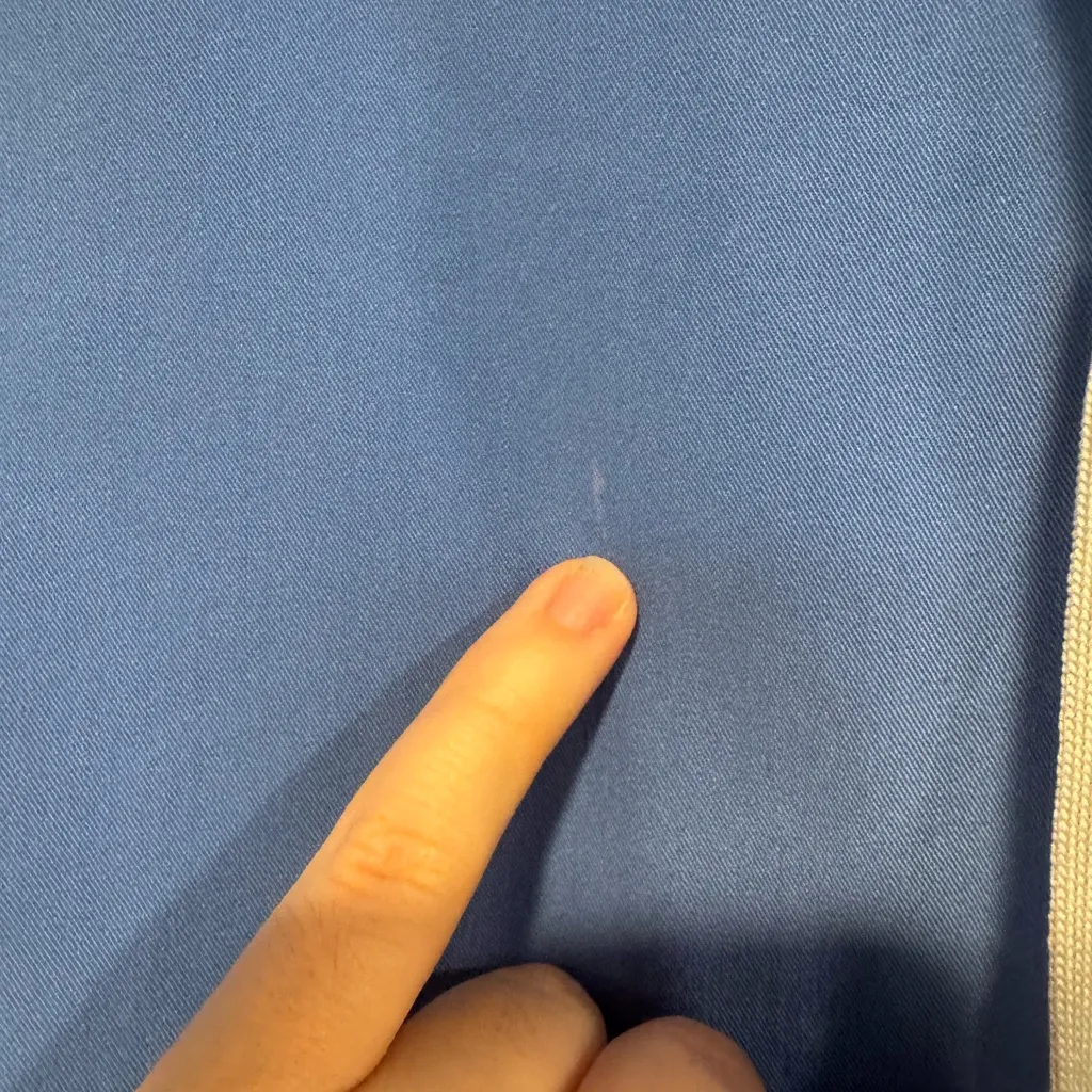 Figs Cargo Pants in Medium Light Blue - Image 2