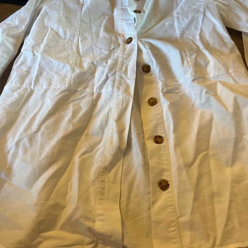 Sezane white button down 36 - Image 9
