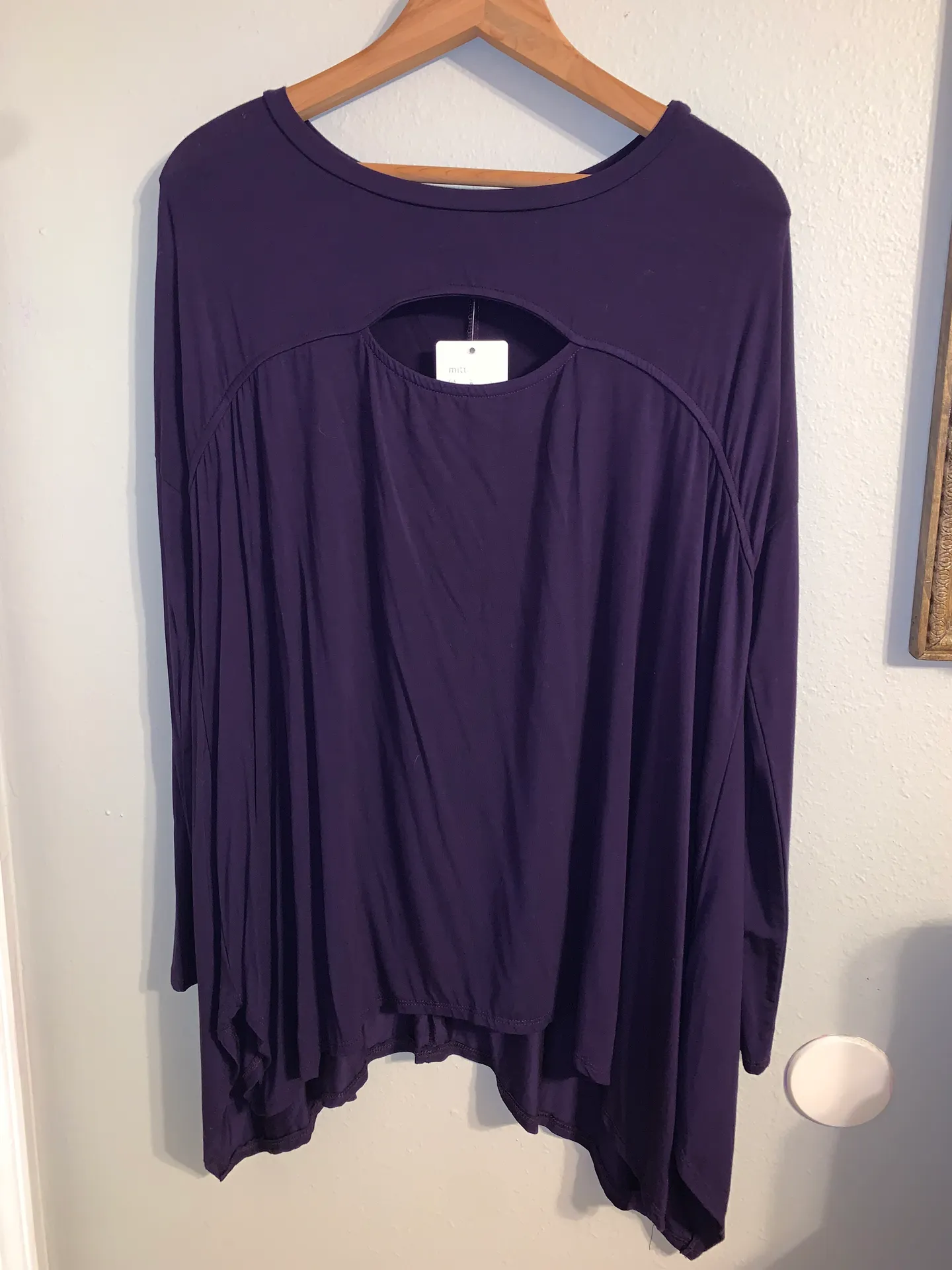 Purple Cut Out Top - Image 5