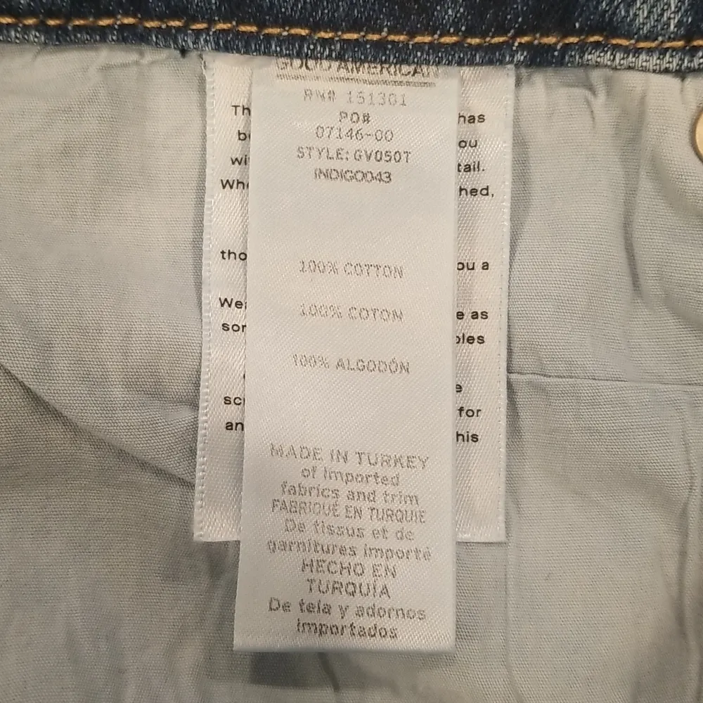 💕GOOD AMERICAN💕 Good Vintage Straight-Leg High-Rise Raw Hem Jeans 6/28 NWT - Image 16