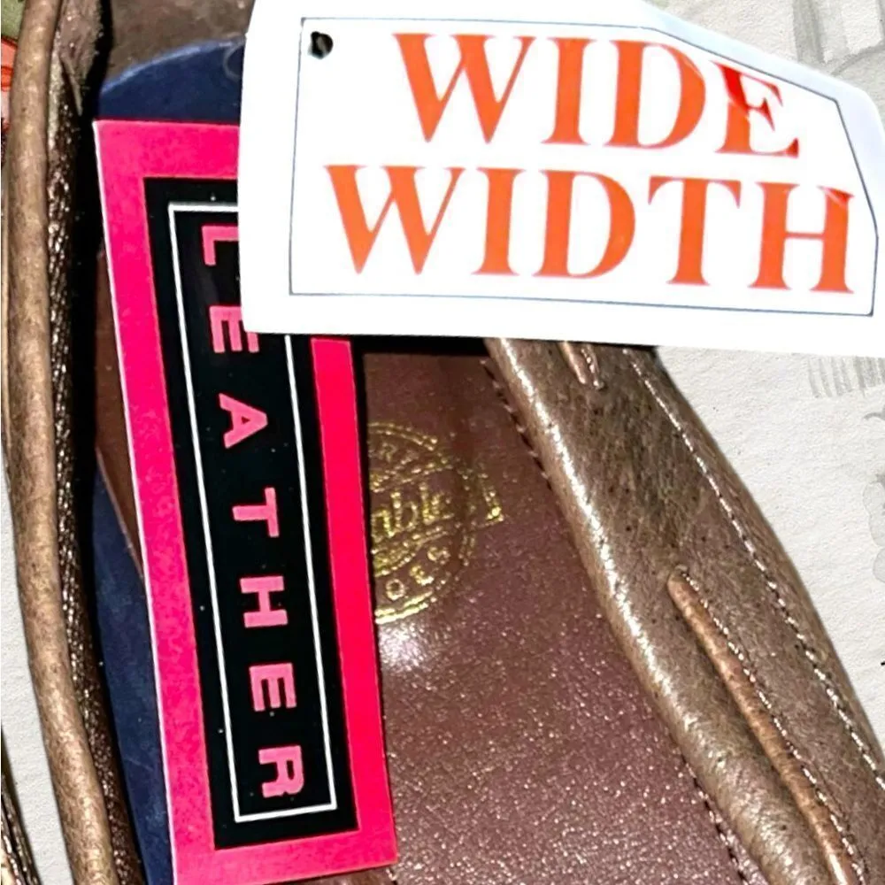 Walkables comfort wide width shoes. New Brown Size 10 - Image 7