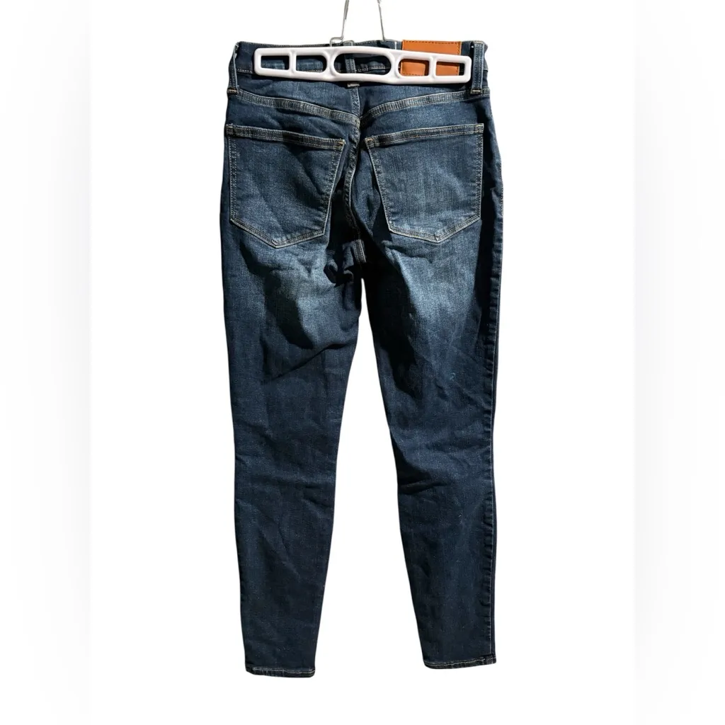 Lucky Brand Dark Wash Mid Rise Skinny Ava Jeans‎- Size 2/26 - Image 2