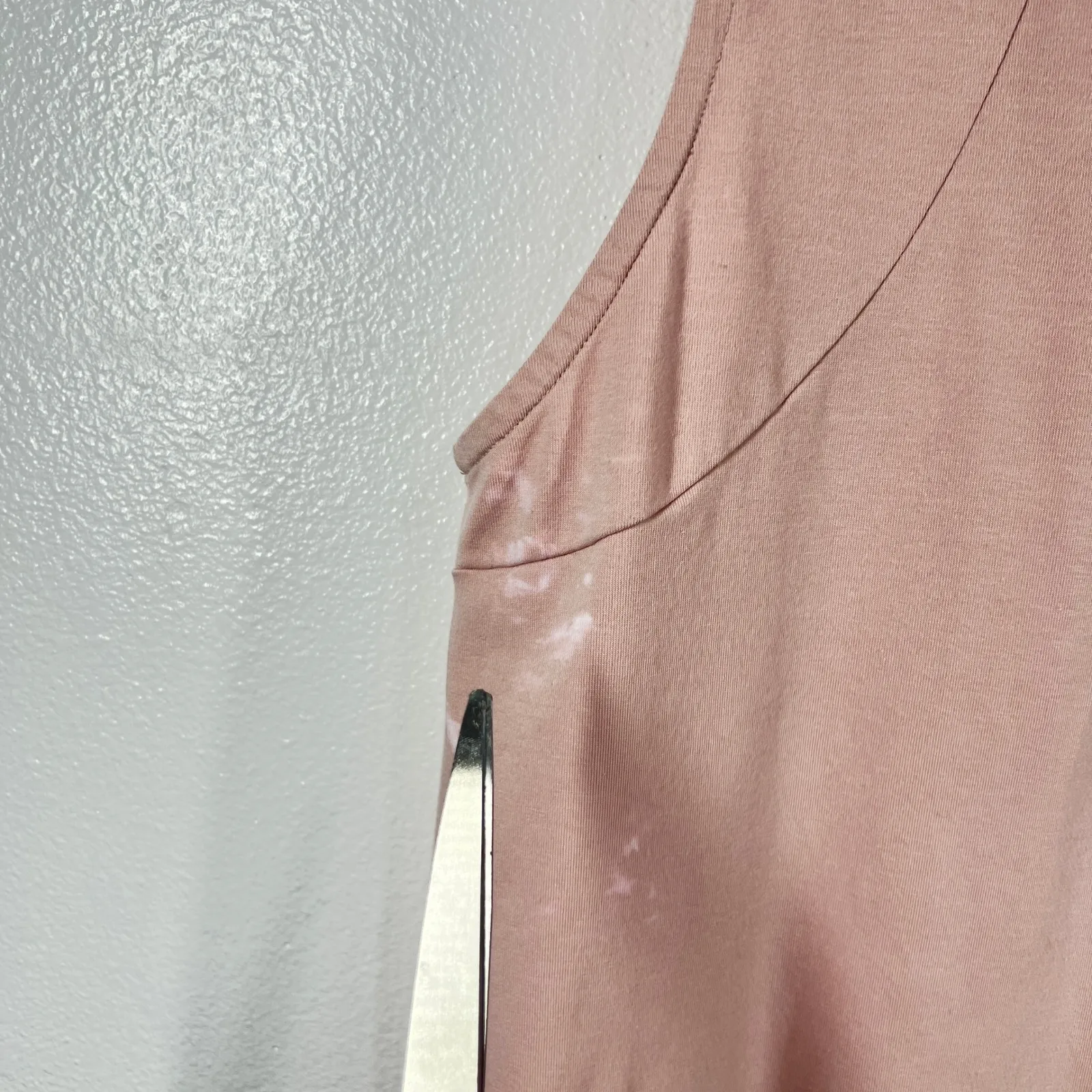 Eileen Fisher Organic Cotton Dress Sleeveless Casual Pink Tank Dress Soft‎ Large - Image 6