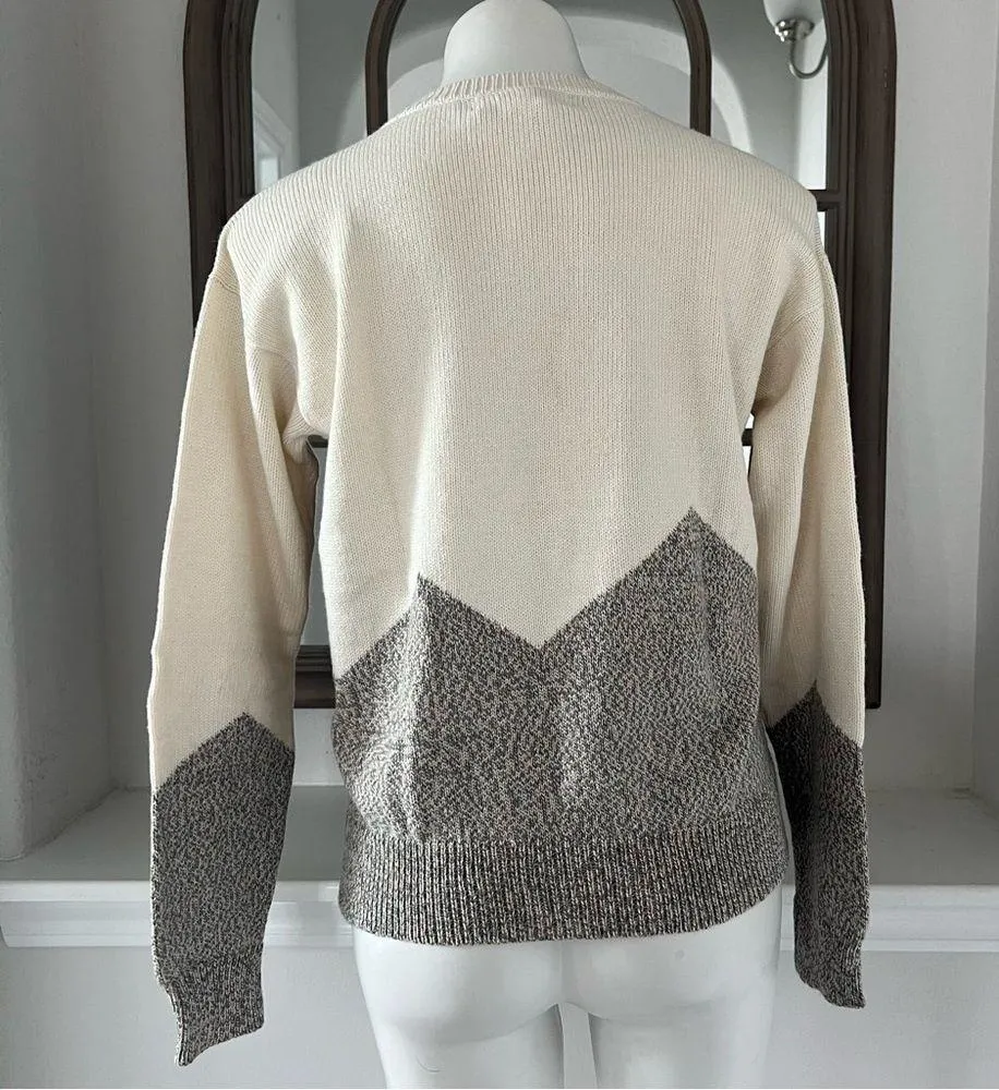 Mara Hoffmann Pullover in Oatmeal Crewneck Sweater Size S Retail $336 (SOLD OUT) - Image 10