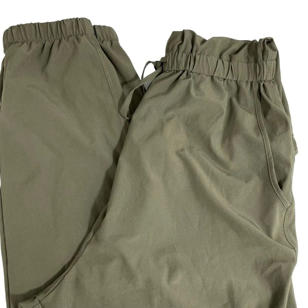 Abercrombie & Fitch Jumpsuit Traveler Jogger Olive Green Size ST SMALL TALL‎ - Image 4