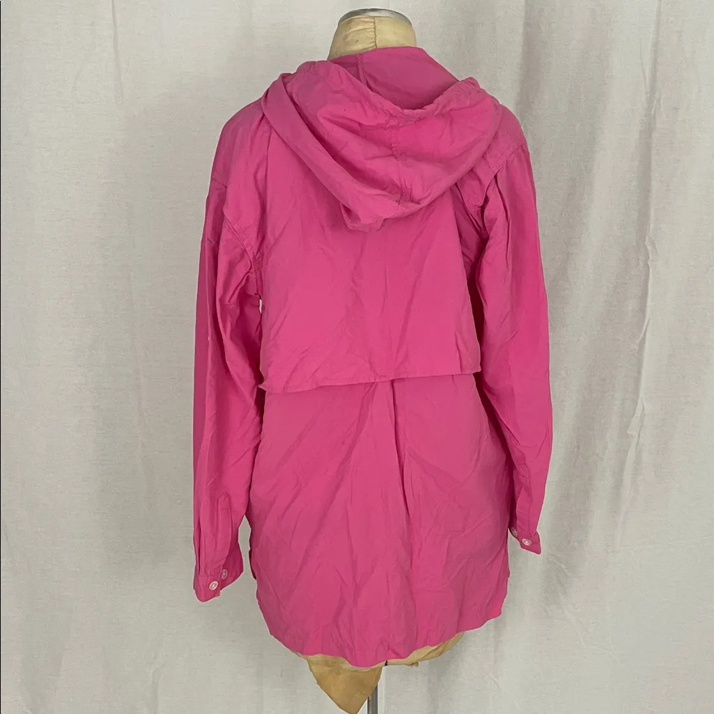 Coolibar Pink Windbreaker Size Small - Image 2