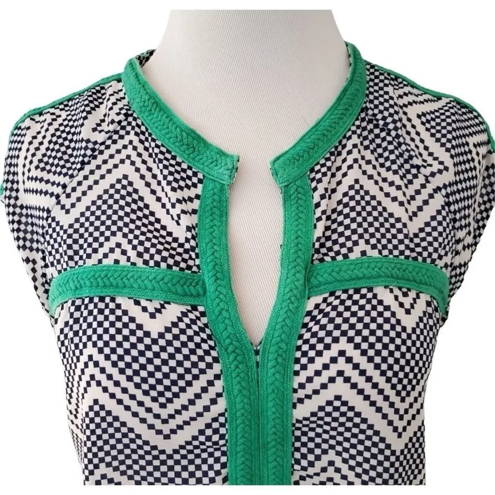 Collective Concepts Cap‎ Short Sleeve
Blouse Top Size Small - Image 3