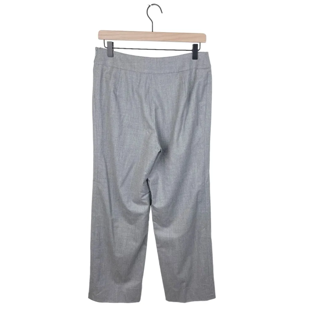 Giorgio Armani Women's Wide Leg Wool Trousers Dress Pants Minimalist Y2K Size 42 - Image 2