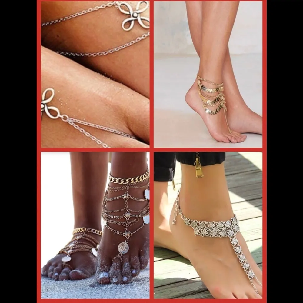 Foot Jewelry Gold - Image 7