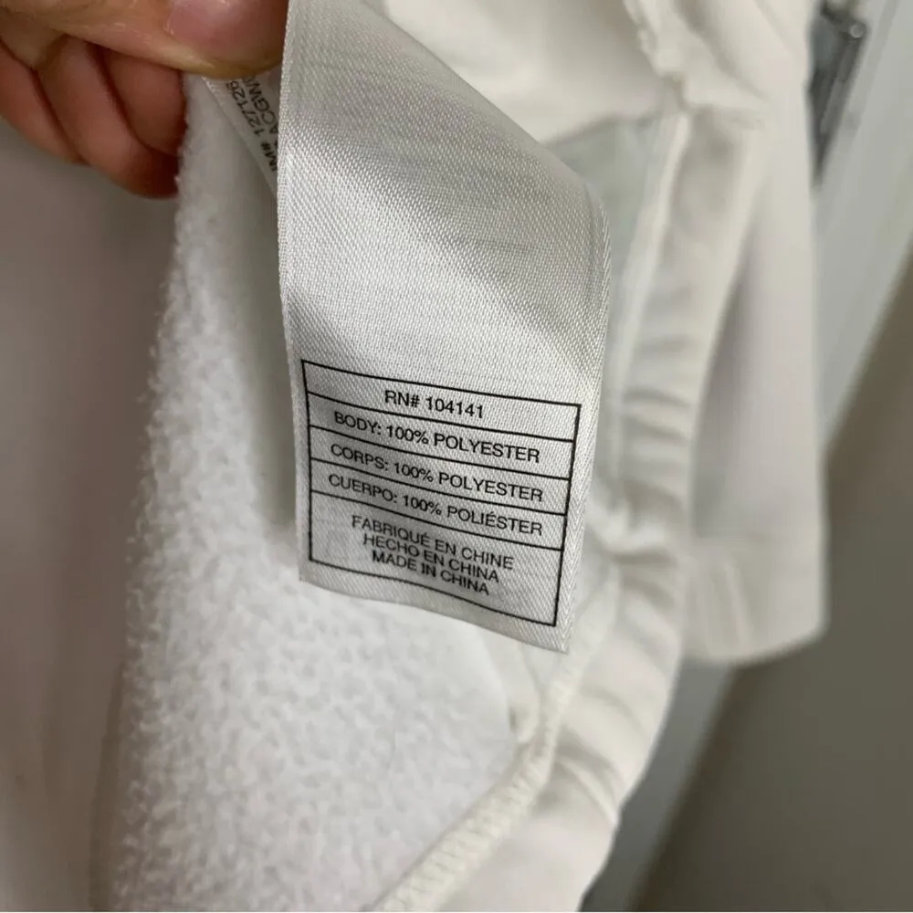 Nike ACG white soft shell thermal layer‎ jacket size medium - Image 4