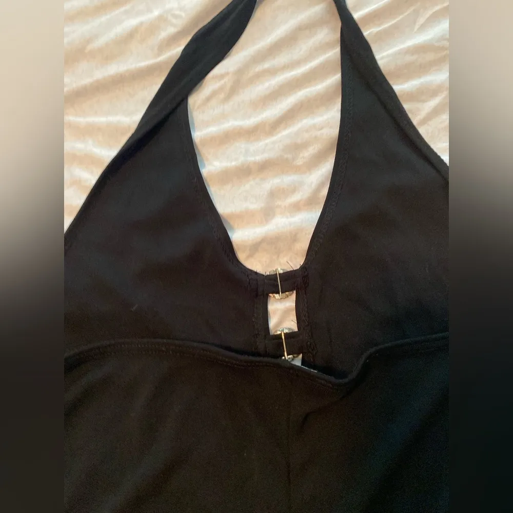 Taboo  juniors black halter dress - Image 7