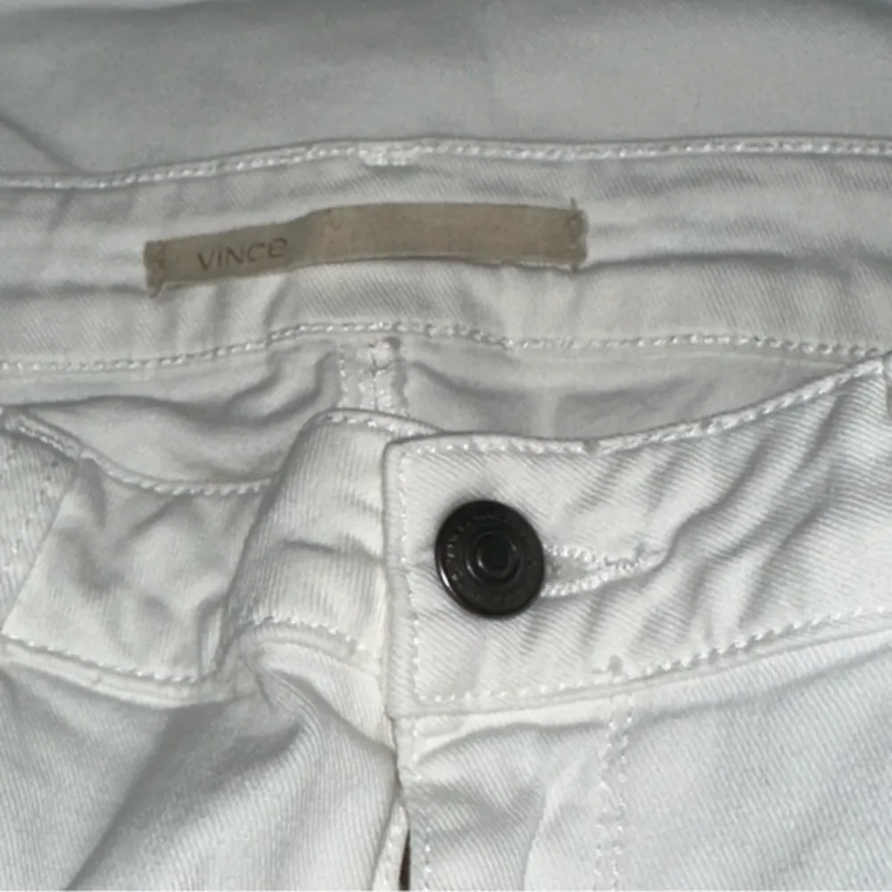 Vince Denim Women’s Size 29 White Straight Leg 5 Pocket Jeans - Image 3
