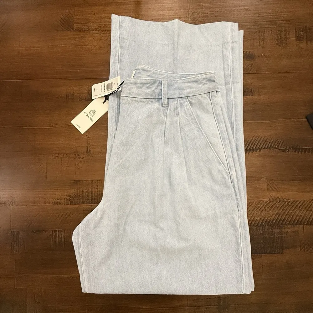 Aritzia Women's Wide Leg Babaton Jeans Size 12 New $168 - Image 8