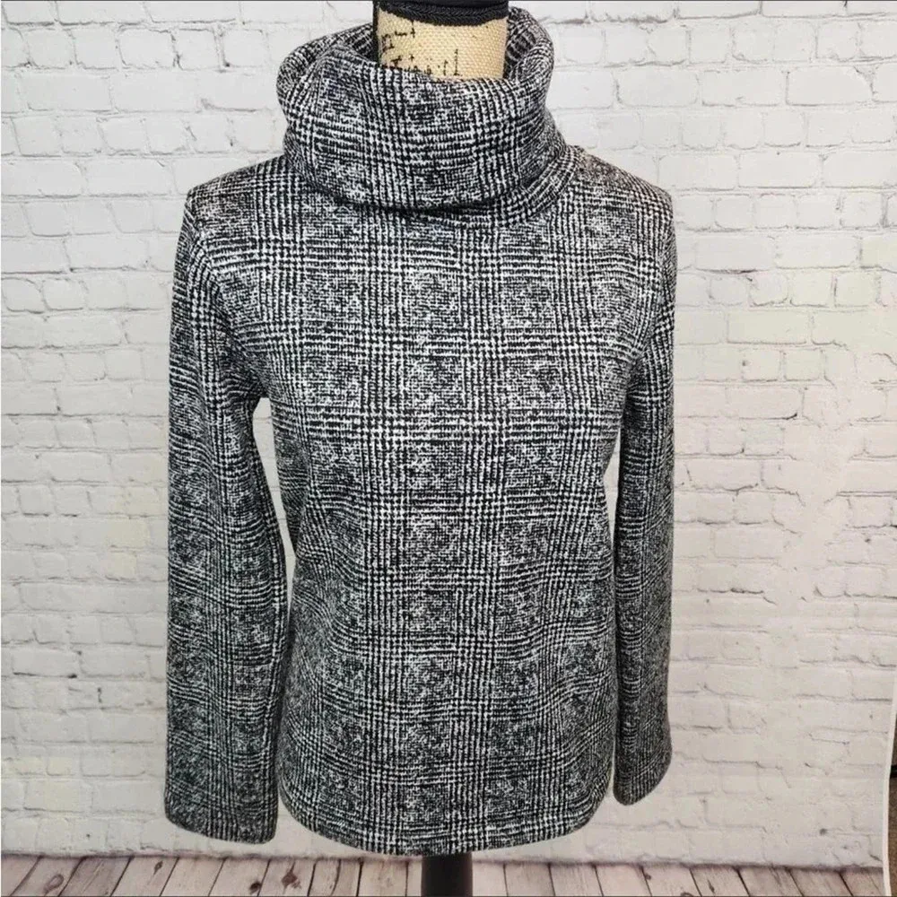 J. Crew Mercantile Glen Plaid Fleece Lined Pullover Long Sleeve S - Image 2