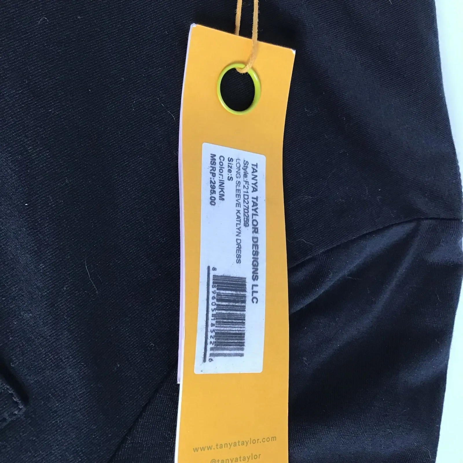 Tanya Taylor Black & Green Plaid Mini Dress Women's S Dark Academia Preppy Style - Image 7