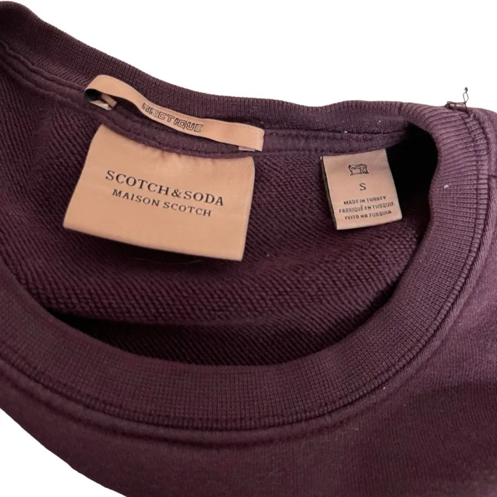 SCOTCH & SODA Maison Scotch Sweatshirt Floral Embroidery Womens Size Small - Image 8