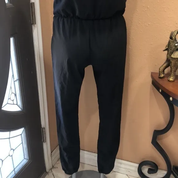 Socialite black strapless jumpsuit - Image 6