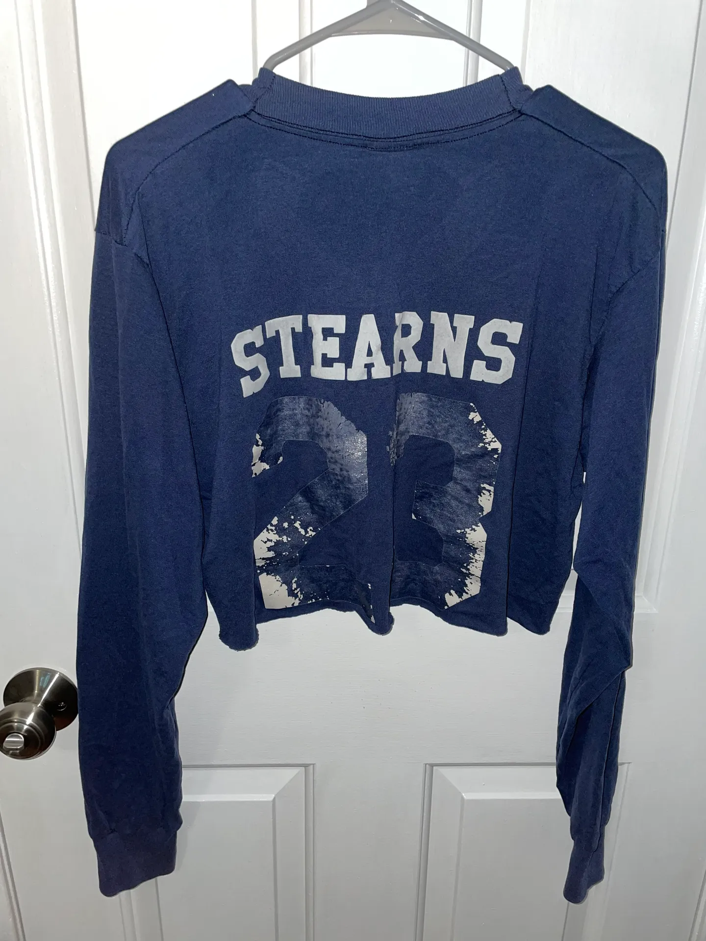 Vintage Lacrosse Crop Top Size L - Image 2