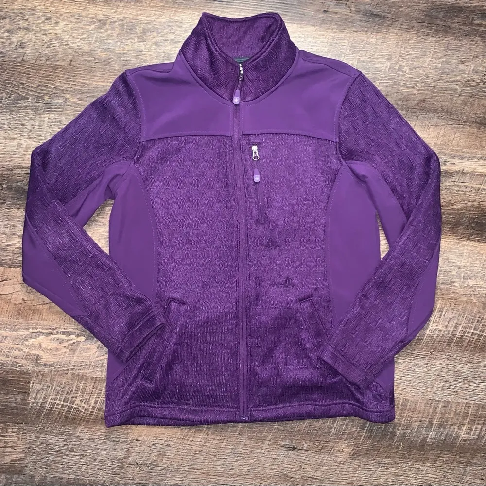 Swiss Tech Purple Size Medium Purple Fleece Lined Jacket - Image 7