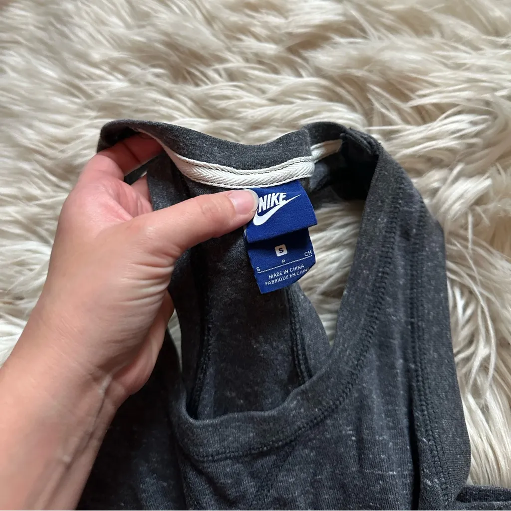 NIKE Heather Gray Romper - Image 3