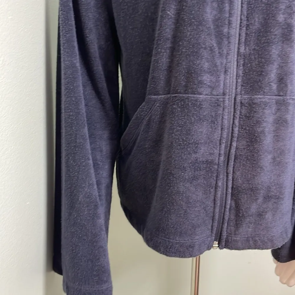 Zella Full Zip Navy Terry Hoodie/Jacket small - Image 2