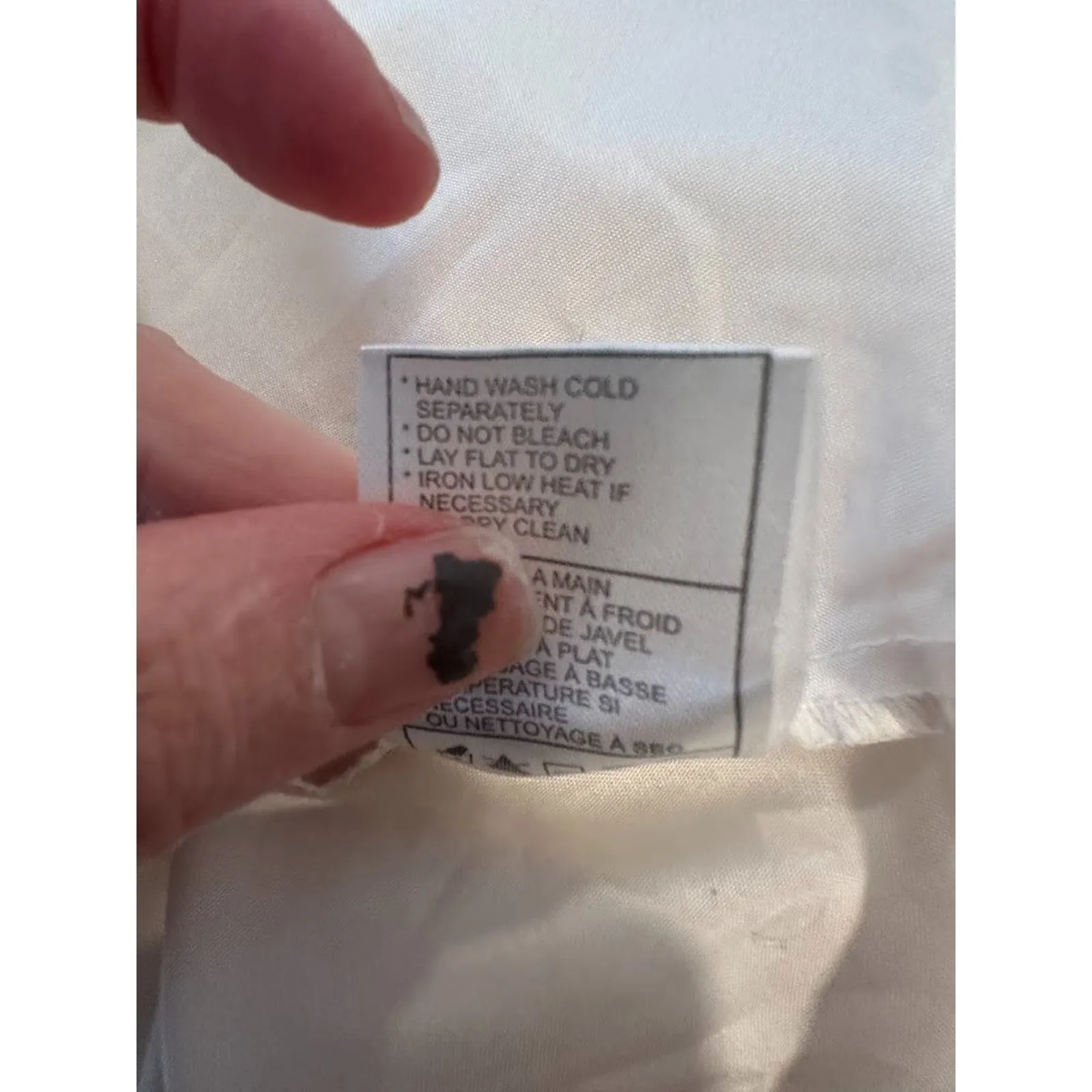 Cupcakes & Cashmere Size 0 Cream Lace Shift Dress Romantic Fairy Boho Wedding - Image 9