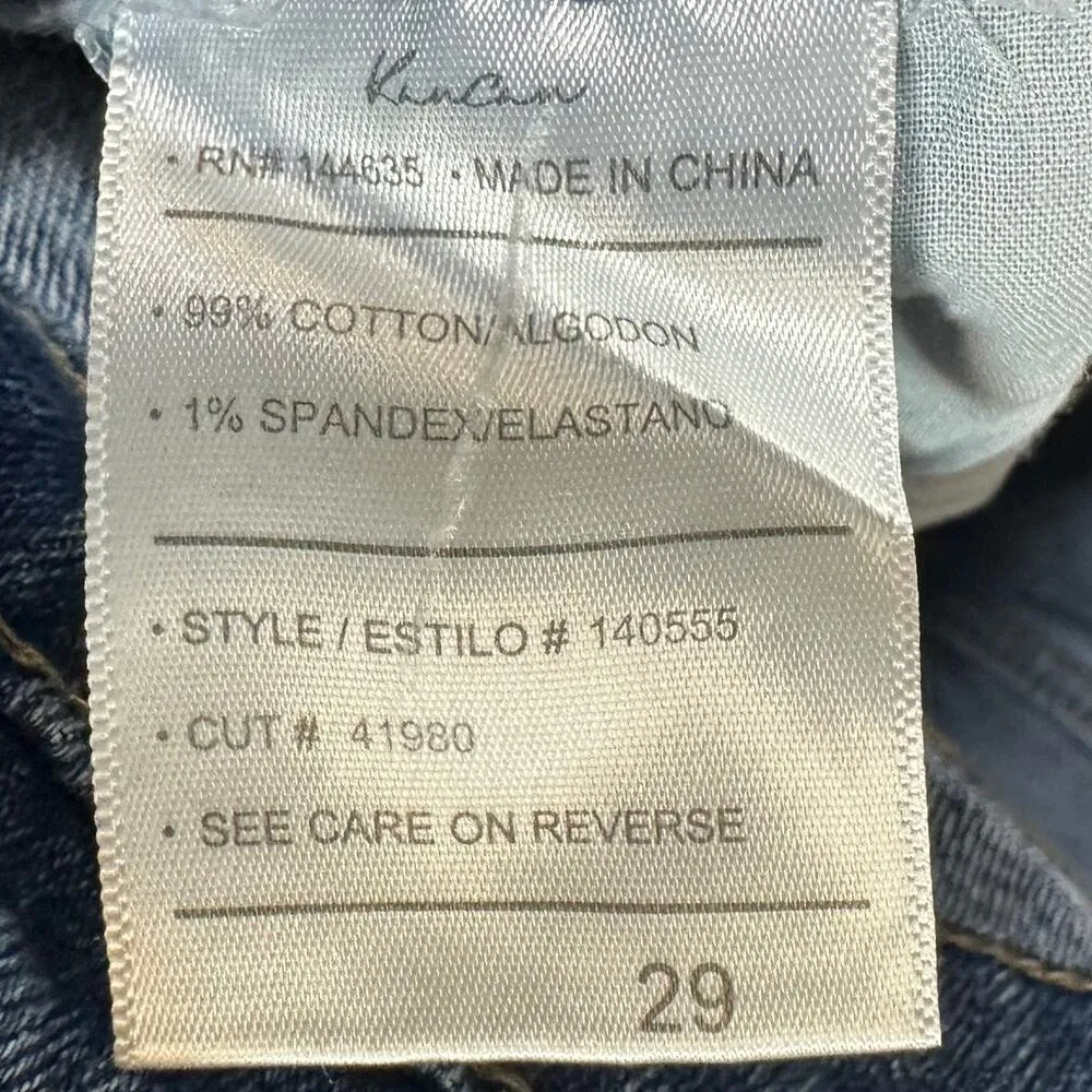 Ran Can Shorts 29 Distressed Whiskered Denim Medium Wash Frayed Maurices Bermuda - Image 10