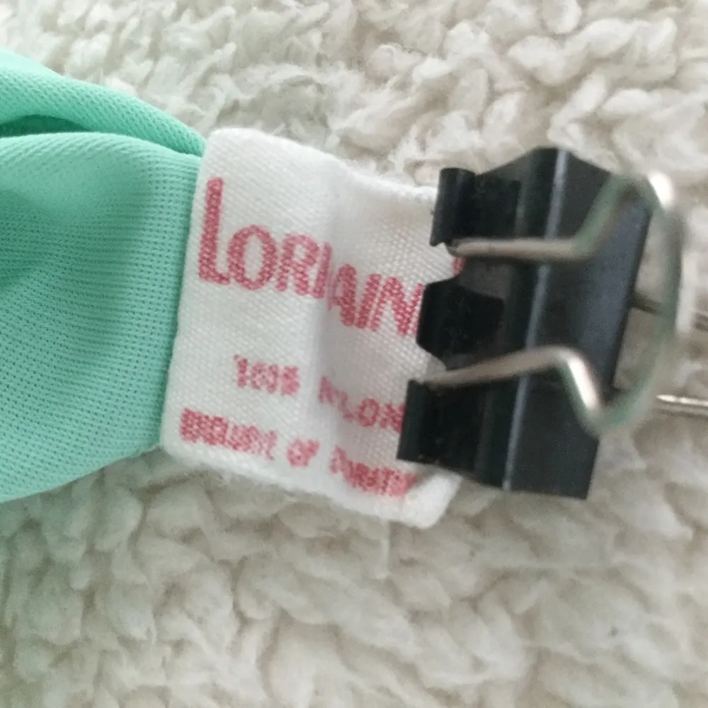 Vintage Lorraine Seafoam Green Short Sleeve Housecoat Robe - Image 9